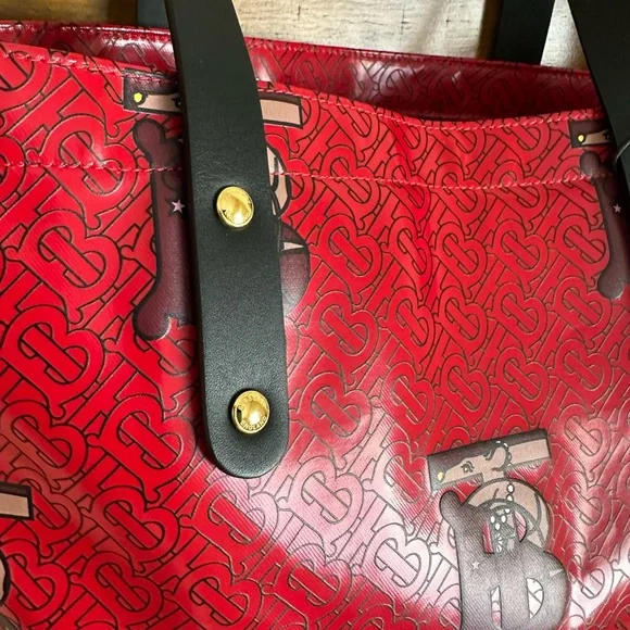 SOLD Auth Burberry Limited Edition London Tote Bag NEW - Picture 5 of 16